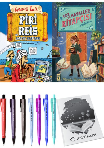 Toz ve Hayaller Kitapçısı ve Piri Reis ve Acayip Haritası 2li Set