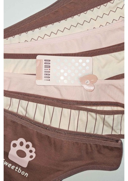 Kadın Pamuklu Brazilian Külot 7'li Paket fiyatları