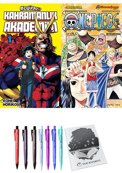 Kahramanlık Akademim 1 ve One Piece 24 2li Set