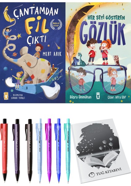 Her Şeyi Gösteren Gözlük ve Çantamdan Fil Çıktı 2li Set