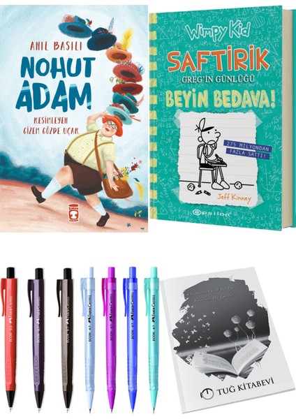 Saftirik 18 Beyin Bedava! ve Nohut Adam 2li Set