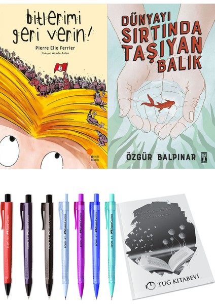 Dünyayı Sırtında Taşıyan Balık ve Bitlerimi Geri Verin! 2li Set