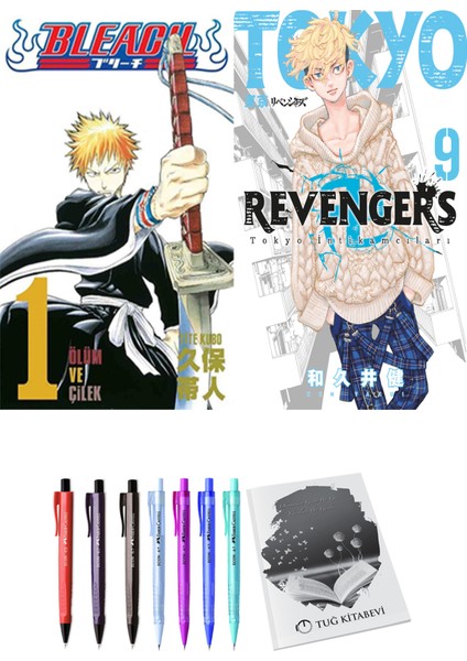 Bleach 1 ve Tokyo Revengers 9 2li Set