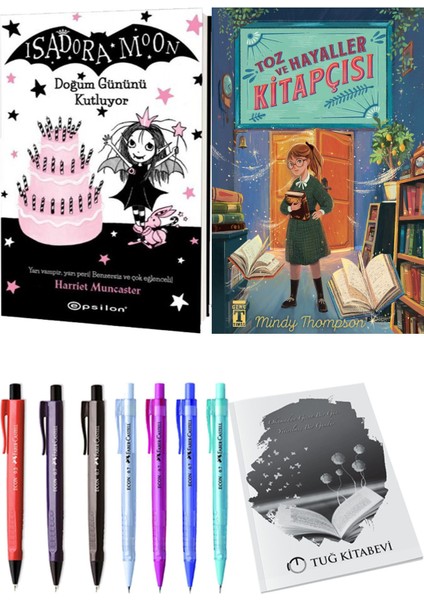 Toz ve Hayaller Kitapçısı ve Isadora Moon 4 Doğum Gününü Kutluyor 2li Set