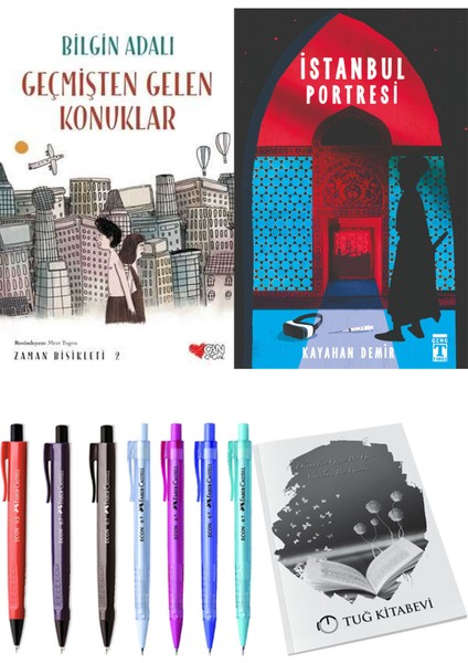 Istanbul Portresi ve Zaman Bisikleti 2 Geçmişten Gelen Konuklar 2li Set