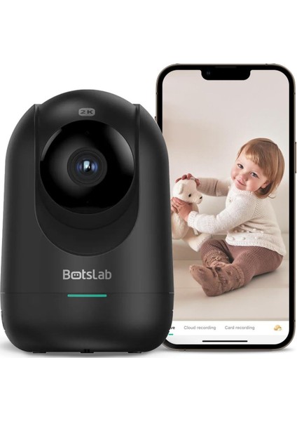 360+ C211 2k Pro Wifi 360° Akıllı Güvenlik Kamerası Bebek Monitörü Evcil Hayvan Kamerası İç Mekan Kamerası Ip Kamera Yeni Versiyon Siyah (Distribütör Garantili)