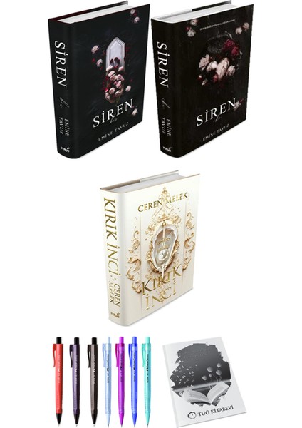 Siren 2li Set Ciltli ve Kırık Inci Ciltli Beyza Alkoç