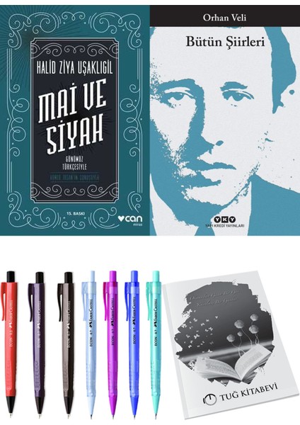 Bütün Şiirleri ve Mai ve Siyah Halid Ziya Uşaklıgil