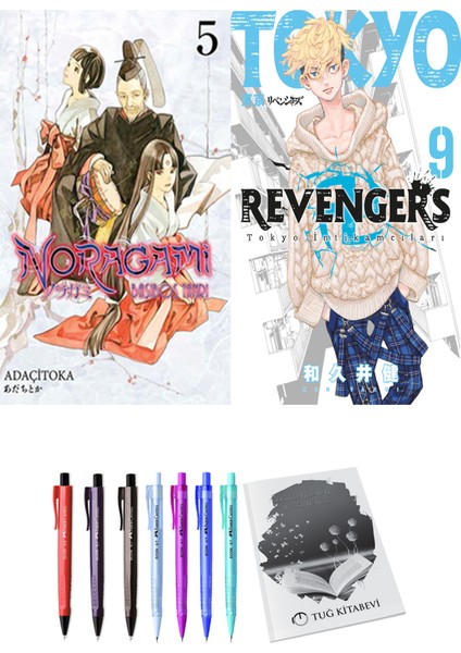 Noragami 5 ve Tokyo Revengers 9 2li Set