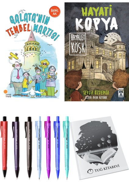 Hayati Kopya Hayalet Köşk ve Galata'nın Tembel Martısı 2li Set