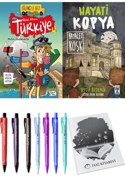 Hayati Kopya Hayalet Köşk ve Güzel Ülkem Türkiye 4 2li Set