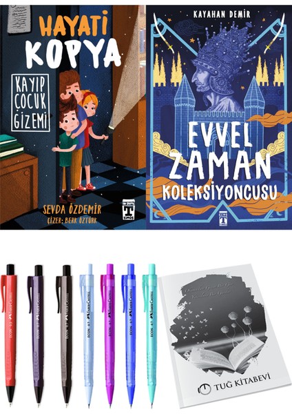 Evvel Zaman Koleksiyoncusu ve Hayati Kopya Kayıp Çocuk Gizemi 2li Set