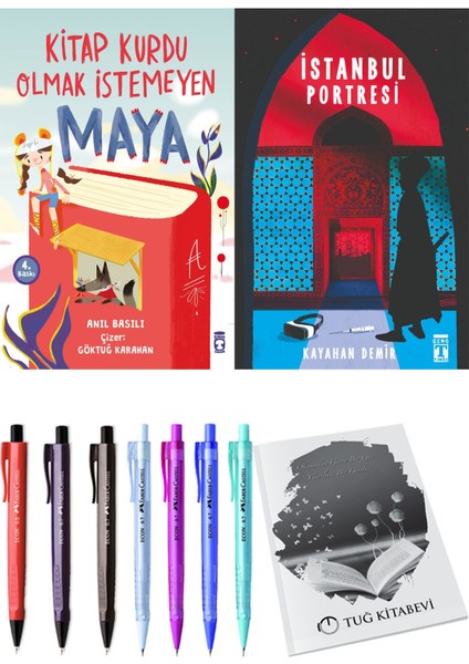 Istanbul Portresi ve Kitap Kurdu Olmak Istemeyen Maya 2li Set