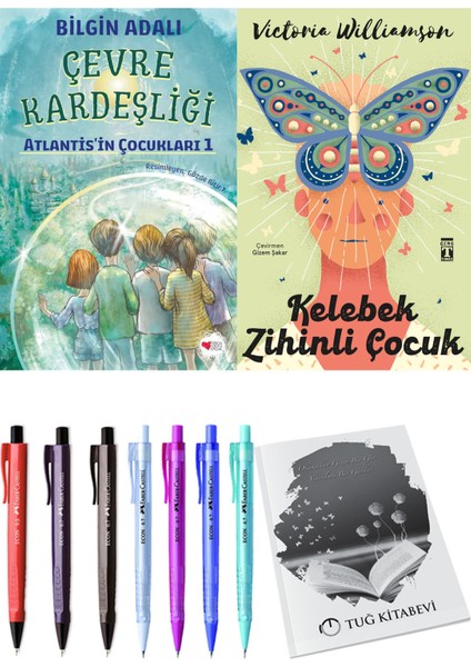 Kelebek Zihinli Çocuk ve Çevre Kardeşliği 2li Set