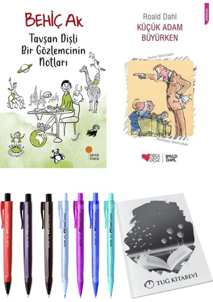 Küçük Adam Büyürken ve Tavşan Dişli Bir Gözlemcinin Notları 2li Set