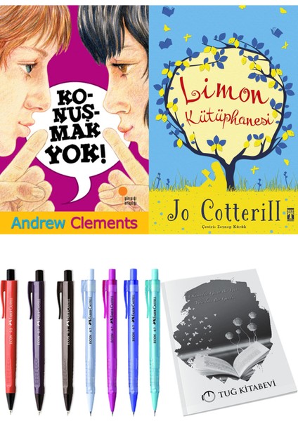 Limon Kütüphanesi ve Konuşmak Yok! 2li Set