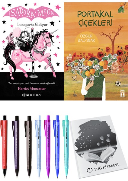Portakal Çiçekleri ve Isadora Moon 7 Lunaparka Gidiyor 2li Set