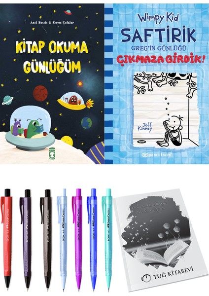 Saftirik 15 Çıkmaza Girdik! ve Kitap Okuma Günlüğüm 2li Set