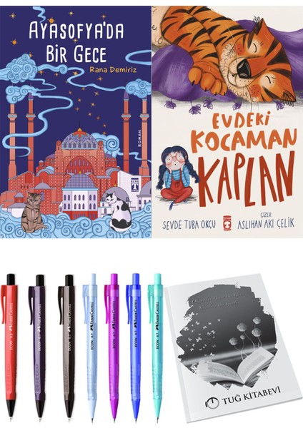 Evdeki Kocaman Kaplan ve Ayasofya'da Bir Gece 2li Set