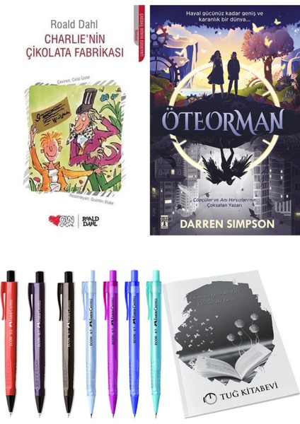 Öteorman ve Charlie'nin Çikolata Fabrikası 2li Set