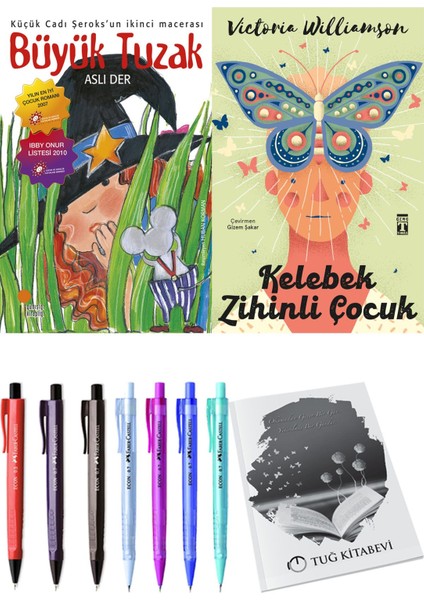 Kelebek Zihinli Çocuk ve Büyük Tuzak 2li Set