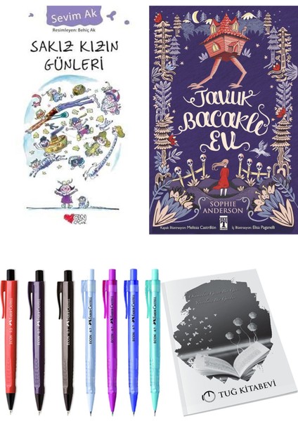 Tavuk Bacaklı Ev ve Sakız Kızın Günleri 2li Set