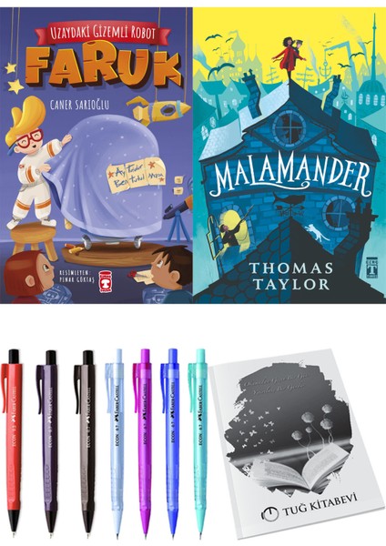 Malamander ve Uzaydaki Gizemli Robot Faruk 2li Set