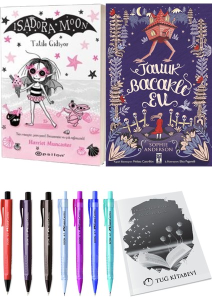 Tavuk Bacaklı Ev ve Isadora Moon 11 Tatile Gidiyor 2li Set