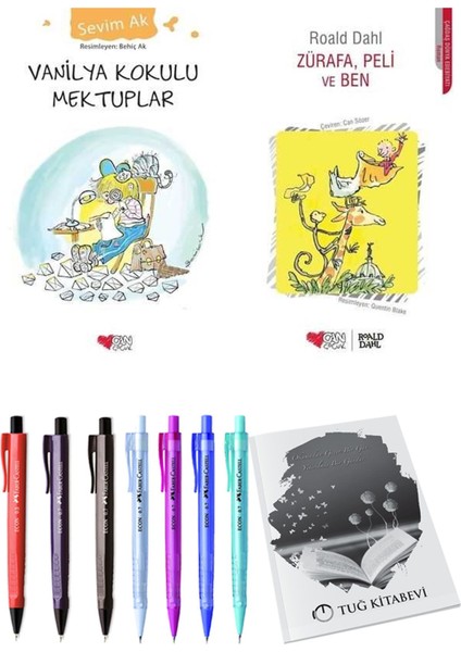 Zürafa, Peli ve Ben ve Vanilya Kokulu Mektuplar 2li Set