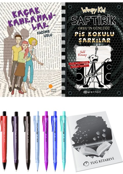 Saftirik 17 Pis Kokulu Şarkılar ve Kaçak Kahramanlar 2li Set