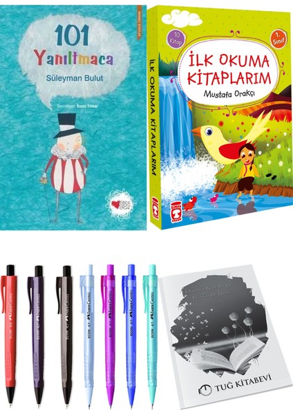 İlk Okuma Kitaplarım 10 Kitap ve 101 Yanıltmaca 2li Set