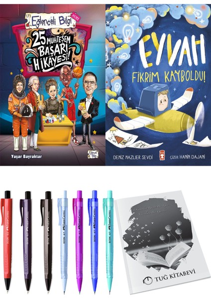Eyvah Fikrim Kayboldu! ve 25 Muhteşem Başarı Hikayesi 2li Set