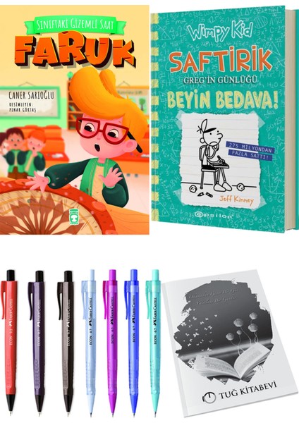Saftirik 18 Beyin Bedava! ve Sınıftaki Gizemli Saat Faruk 2li Set