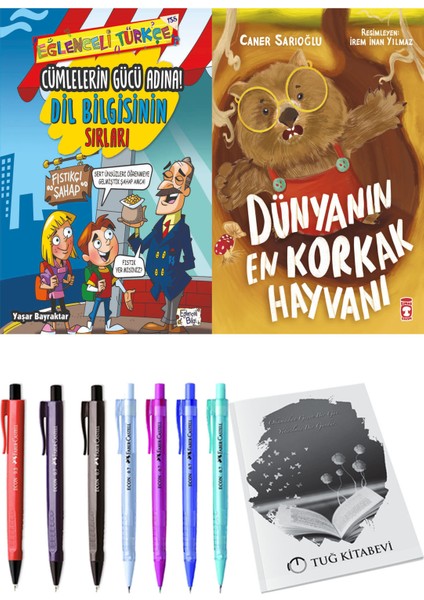 Dünyanın En Korkak Hayvanı ve Cümlelerin Gücü Adına! Dil Bilgisinin Sırları 2li Set