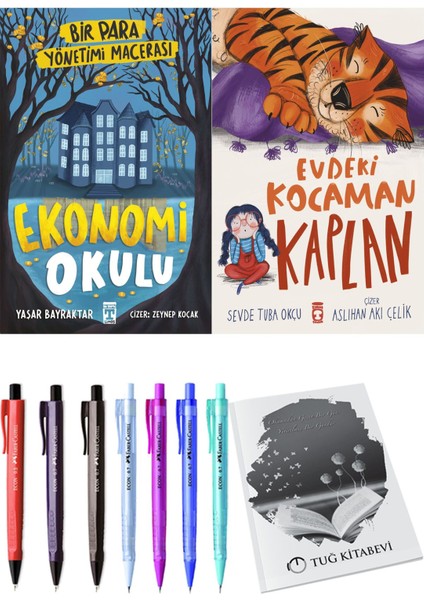 Evdeki Kocaman Kaplan ve Ekonomi Okulu Bir Para Yönetimi Macerası 2li Set
