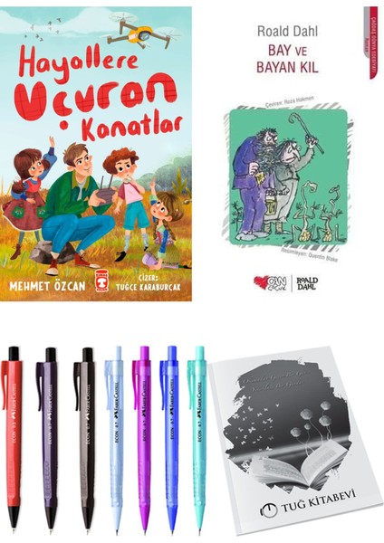 Bay ve Bayan Kıl ve Hayallere Uçuran Kanatlar 2li Set