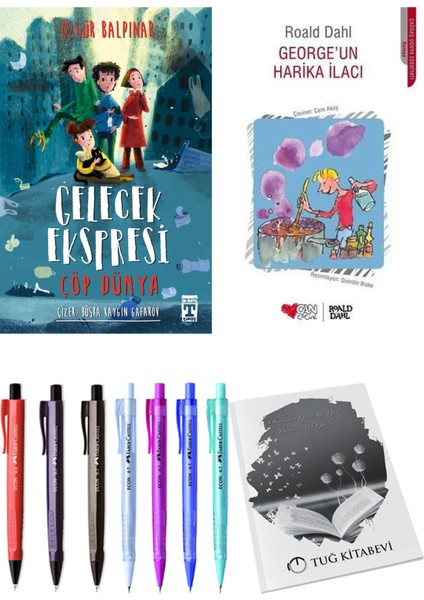 George'un Harika Ilacı ve Gelecek Ekspresi Çöp Dünya 2li Set