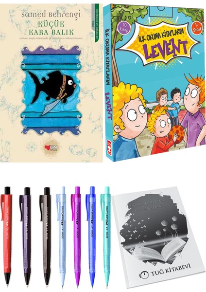 İlk Okuma Kitaplarım Levent 1 10 Kitap ve Küçük Kara Balık 2li Set
