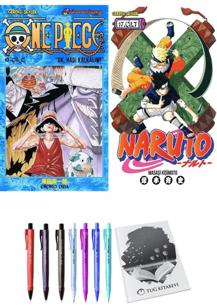 One Piece 10 ve Naruto 17 2li Set