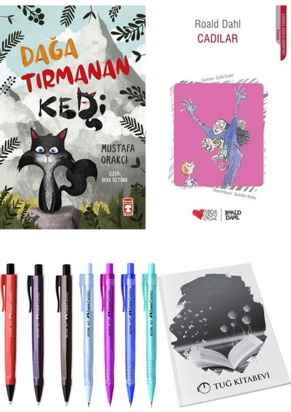 Cadılar ve Dağa Tırmanan Kedi 2li Set