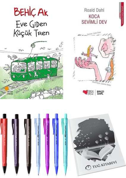 Koca Sevimli Dev ve Eve Giden Küçük Tren 2li Set