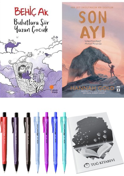 Son Ayı ve Bulutlara Şiir Yazan Çocuk 2li Set