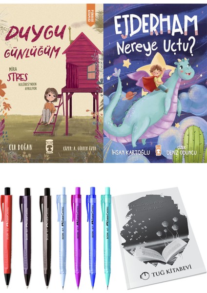 Ejderham Nereye Uçtu? ve Duygu Günlüğüm Mira Stres Kulübesi'nden Ayrılıyor 2li Set