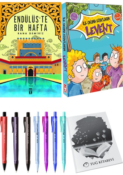 İlk Okuma Kitaplarım Levent 1 10 Kitap ve Endülüs'te Bir Hafta 2li Set
