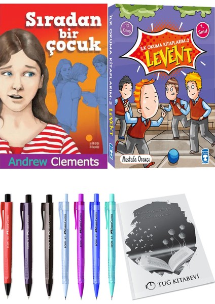 İlk Okuma Kitaplarım 2 Levent 10 Kitap ve Sıradan Bir Çocuk 2li Set