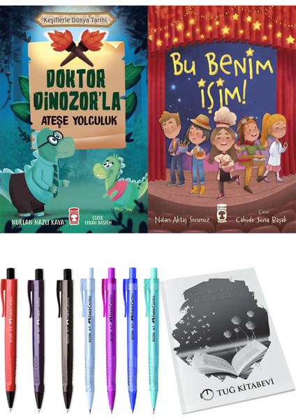 Bu Benim Işim! ve Doktor Dinozor'la Ateşe Yolculuk 2li Set