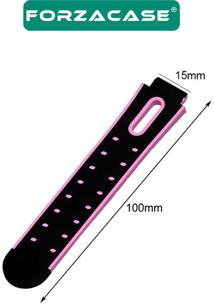 15MM Akıllı Çocuk Saatleri ile Uyumlu Çift Renk Şık Silikon Kordon Kayış - FC888 indirimleri