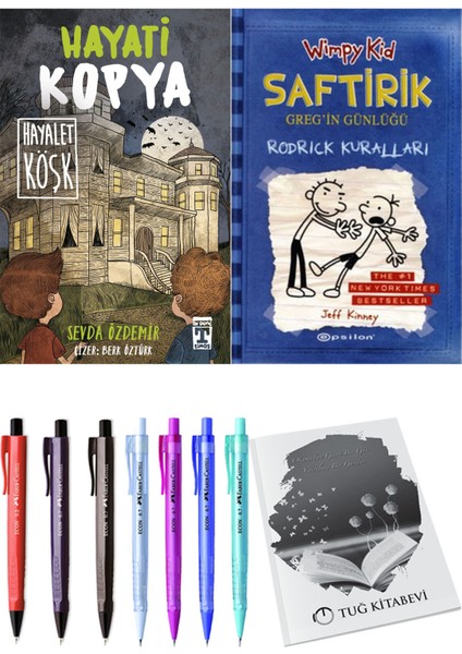 Saftirik 2 Rodrick Kuralları ve Hayati Kopya Hayalet Köşk 2li Set