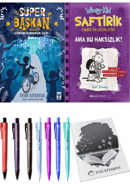 Saftirik 5 Ama Bu Haksızlık! ve Süper Başkan Zamanı Durduran Saat 2li Set