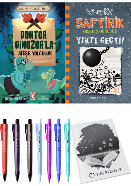 Saftirik 14 Yıktı Geçti! ve Doktor Dinozor'la Ateşe Yolculuk 2li Set